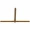 Ekena Millwork Eugene Rough Sawn Timber Gable Bracket, Western Red Cedar, 84"W x 53"H x 2"D x 4"F, 15/12 Pitch GBW084X53X0204EUG00RWR - alternate 2